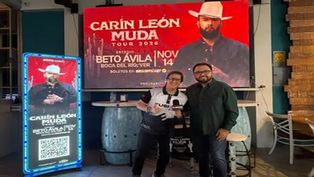 Carín León en Veracruz - Empresarios confirman concierto y precios accesibles