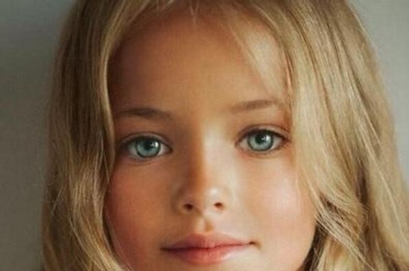 Kristina Pímenova es considerada como la niña más bonita del mundo 
