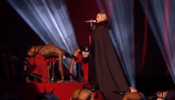 Todo un éxito Madonna en los Brit Awards 