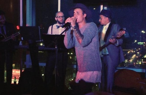 Justin Bieber conquistó al público en una "Noche de Jazz"