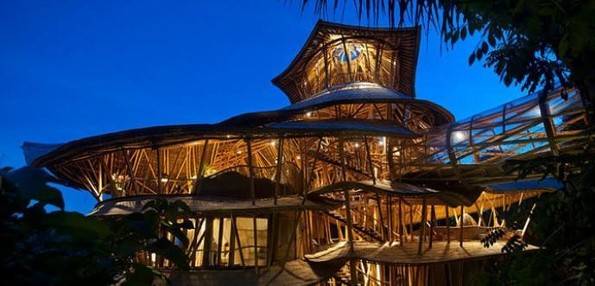 Este es el hotel hecho de bambú que todos quisieran disfrutar