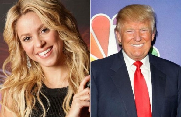 Shakira se suma y esto le dice a Donald Trump...