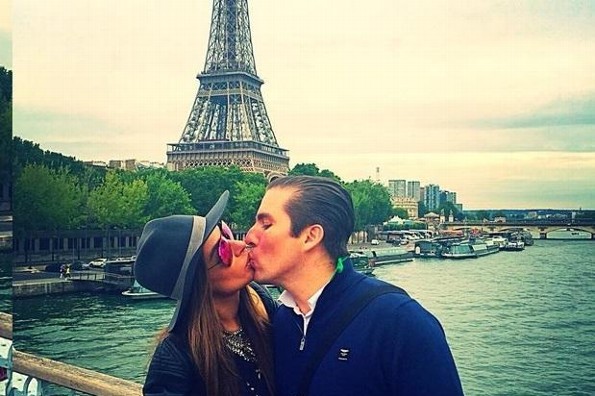 ¡Galilea Montijo y su esposo se dan una escapada romántica a París!