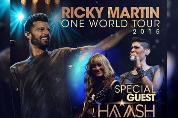 Ha* Ash ya están listas para la gira con Ricky Martin