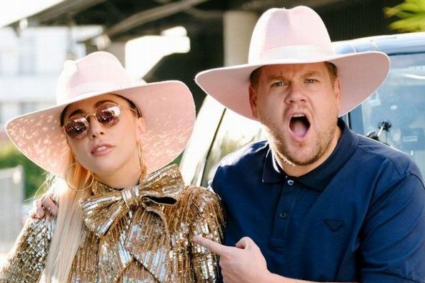 ¡Majestuosa! Lady Gaga se sube al Carpool Karaoke con James Corden (VIDEO)