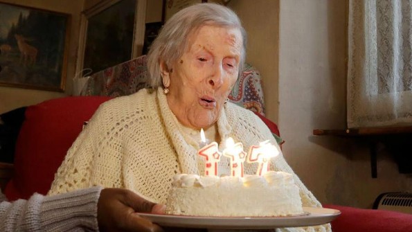 ¡Wow! Mujer italiana cumple 117 años, es una de las más longevas del mundo (FOTOS)