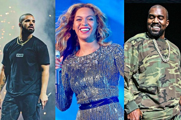 ¡Beyoncé, Drake y Kanye West, son los favoritos para ganar en los Grammy 2017! 