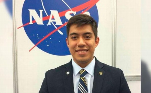 ¡Con sólo 20 años! Yair Piña, estudiante de la UNAM, "viajará" a Marte (FOTO)