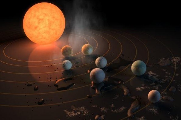 La NASA descubre sistema solar con 7 planetas ¡similares a la Tierra! (VIDEO)