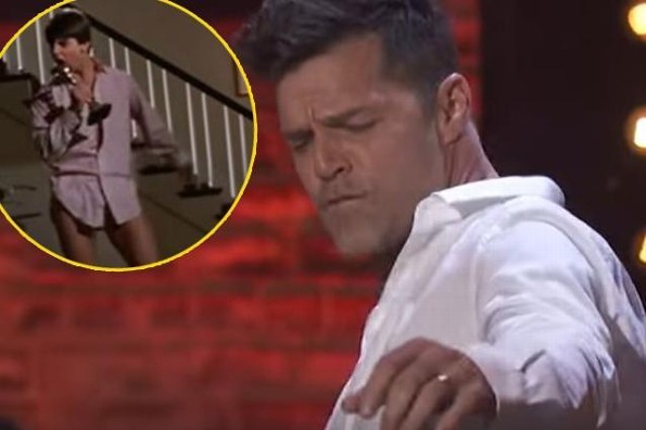 ¡Qué sexy! Ricky Martin imita baile de Tom Cruise ¡en calzones! (+VIDEO)