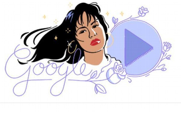 Google rinde homenaje a Selena Quintanilla ¡con espectacular doodle musical! (+VIDEO)