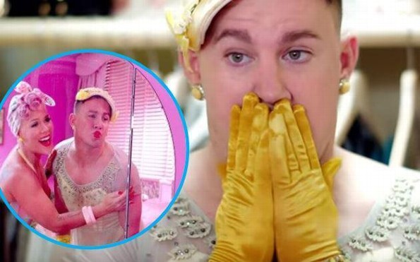Channing Tatum baila y se viste de mujer en el nuevo video de Pink (+VIDEO)
