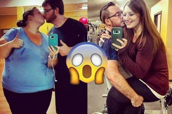 OMG! Pareja pierde 180 kilos juntos y lo comparten en Instagram (+FOTOS)