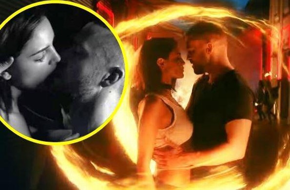 El apasionado beso entre Justin Timberlake y Eiza González (+VIDEO)