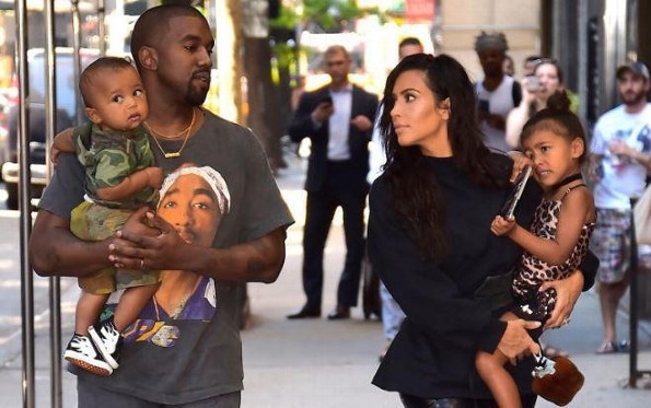 Kim Kardashian y Kanye West revelan el nombre de su nueva hija (+FOTOS)