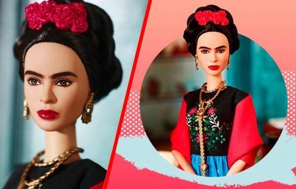 La famosa muñeca Barbie se convierte en Frida Kahlo  (+FOTOS)