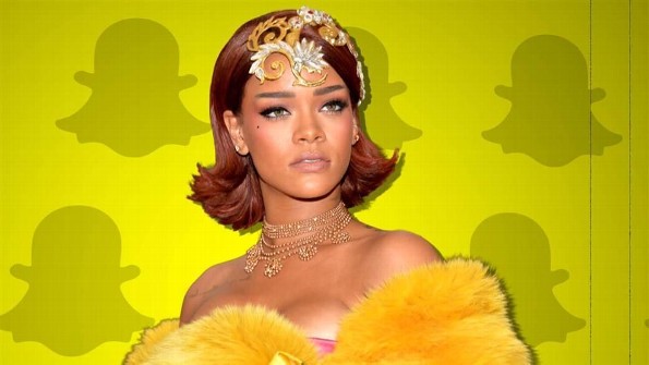 Snapchat pierde millones después del escándalo de Rihanna (+FOTO)