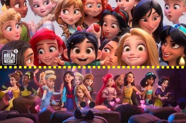 ¡Épico! Tráiler de 'Ralph, El Demoledor 2' reúne a TODAS las Princesas ...