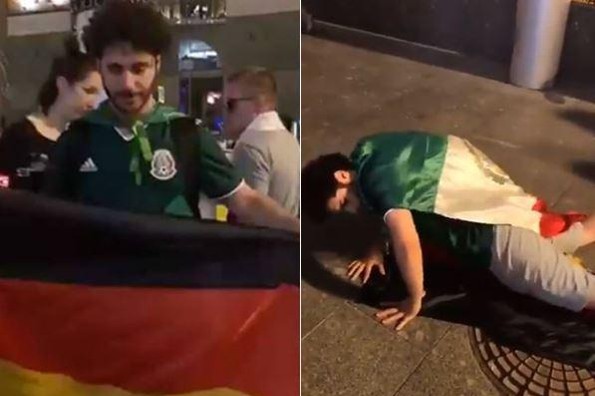 Youtuber mexicano es duramente criticado por ultrajar la bandera de Alemania (+VIDEO)