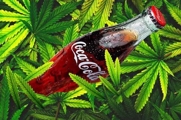 ¡Interesante! Coca-Cola podría vender bebidas con marihuana