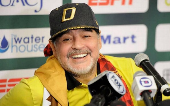 Diego Armando Maradona enfurece contra cadena de televisión ¡por hablar mal de él! (+VIDEO)
