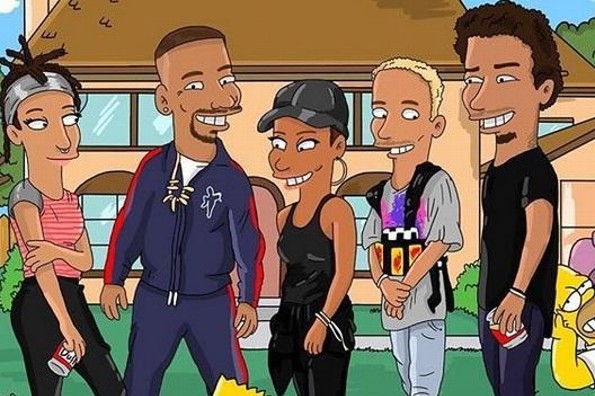 Will Smith y su familia aparecerán en Los Simpson (+FOTOS)