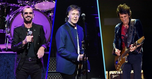 Ringo Starr, Paul McCartney y Ronnie Wood se reunieron para interpretar ‘Get Back’ (+VIDEO)