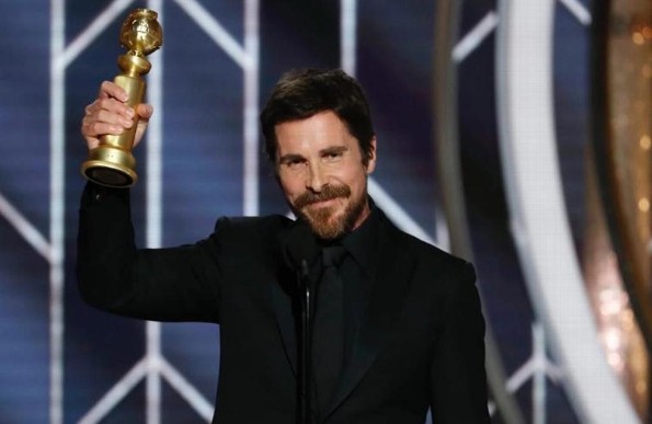 Christian Bale agradece a Satán por inspirarlo, tras ser premiado con el Globo de Oro
