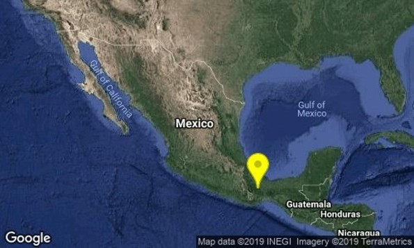 Reportan sismo en Isla, Veracruz