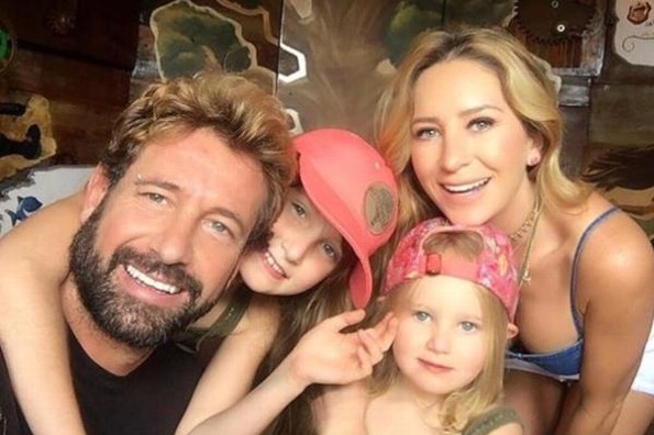Gabriel Soto usa a sus hijas para enviar indirecta a Geraldine Bazán #FOTO Gabriel Soto usa a sus hijas para enviar indirecta a Geraldine Bazán #FOTO