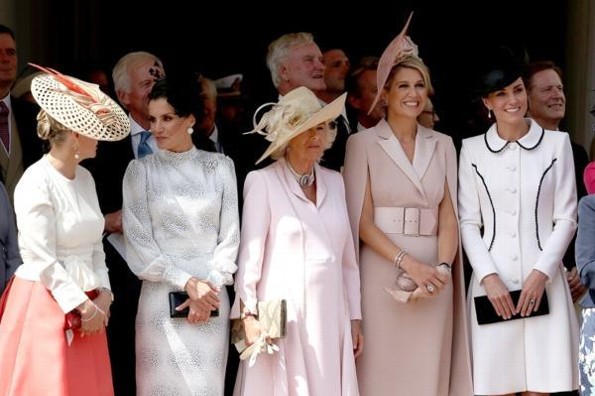 Letizia, Máxima de Holanda y Kate Middleton roban miradas con su outfit #FOTO