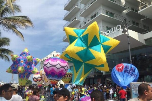 Habrá exposición de globos monumentales en Veracruz 