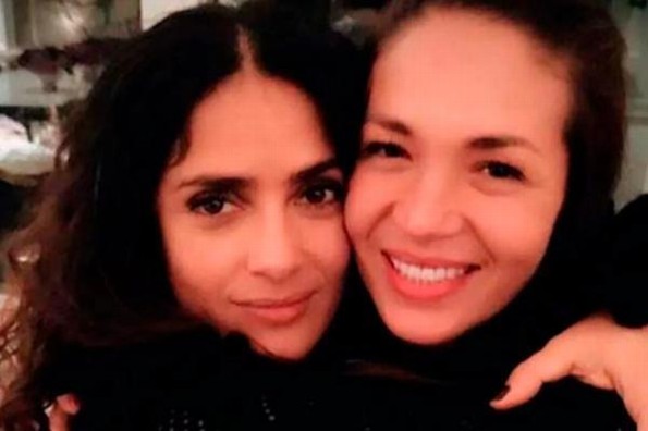 Salma Hayek evita hablar sobre la supuesta boda entre Yolanda Andrade y Verónica Castro