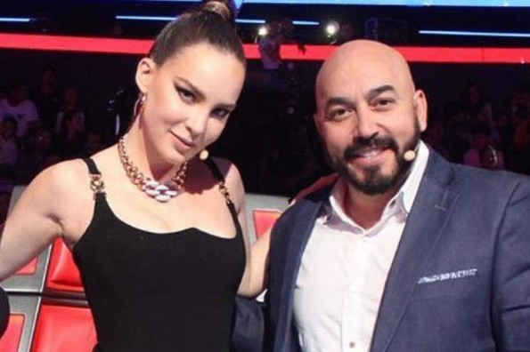 Belinda y Lupillo Rivera asisten juntos a bautizo #VIDEO
