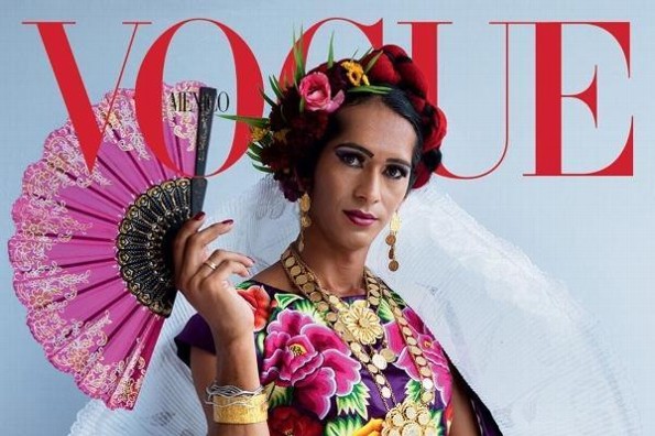 Mujer Muxe aparece en la portada de la revista Vogue México #FOTO