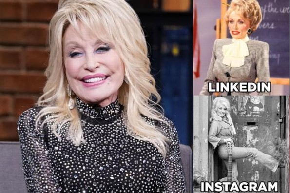 Dolly Parton crea su propio reto #FOTOS
