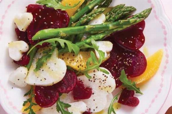 Receta de hoy: Ensalada de betabel y jícama