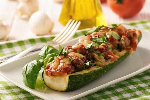 Receta de hoy: Calabacitas rellenas