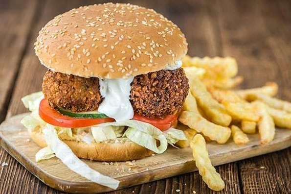 Receta de hoy: Hamburguesa vegetariana 