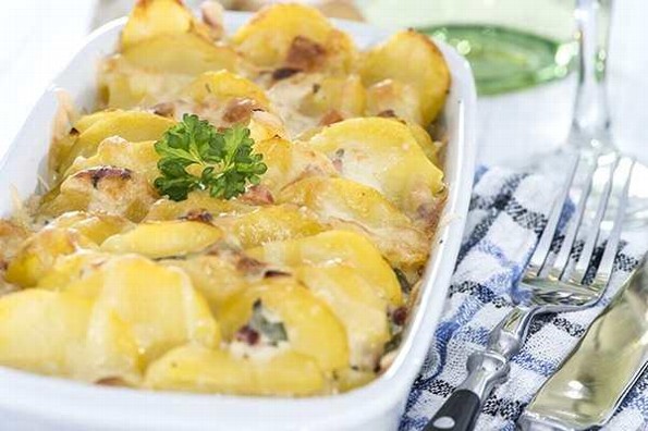 Receta de hoy: Papas gratinadas