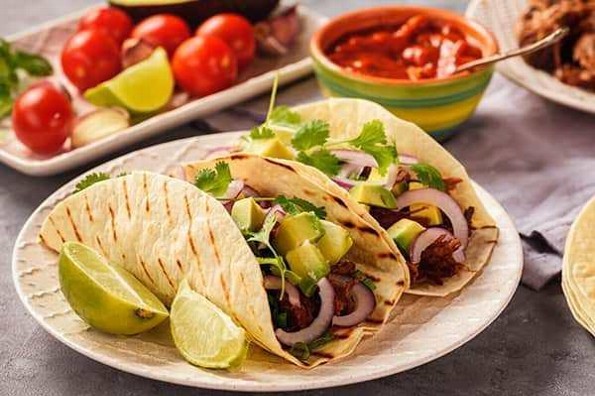 Receta de hoy: Tacos de jamaica