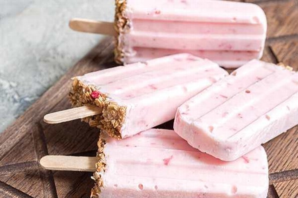 Receta de hoy: Paletas de Yogurt
