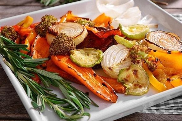 Receta de hoy: Charola de Verduras Asadas