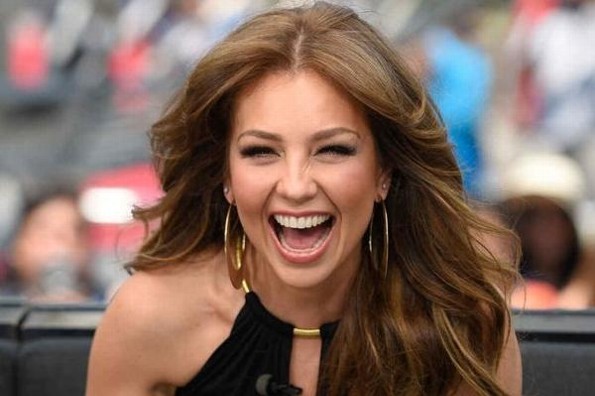 Thalía no descarta cantar canciones cristianas 