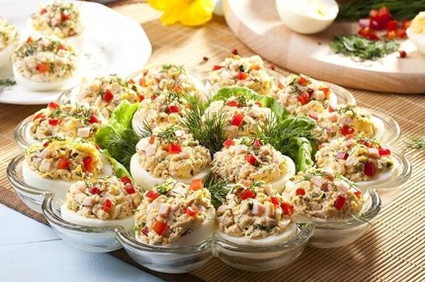 Receta de hoy: Huevos rellenos