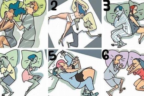 La forma de dormir con tu pareja revela cómo es la relación  La forma de dormir con tu pareja revela cómo es la relación