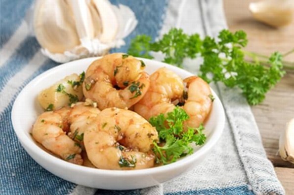 Receta de hoy: Camarones al ajillo