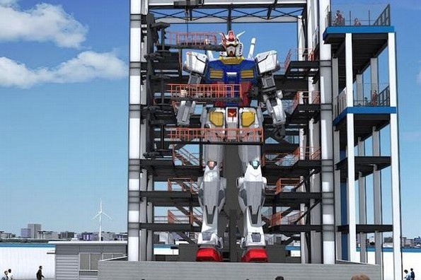 Japón construye un robot de 20 metros que puede andar (+video)