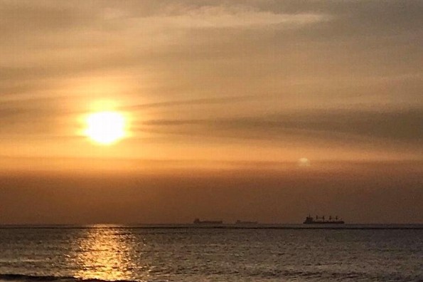 Hoy jueves día cálido en Veracruz/Boca del Río, por la noche podría llover 