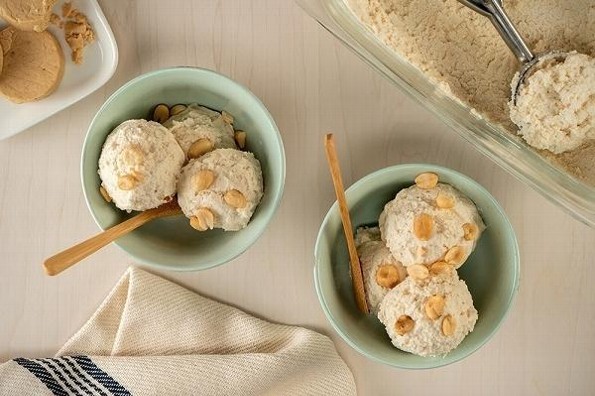 Receta de hoy: Helado de mazapán